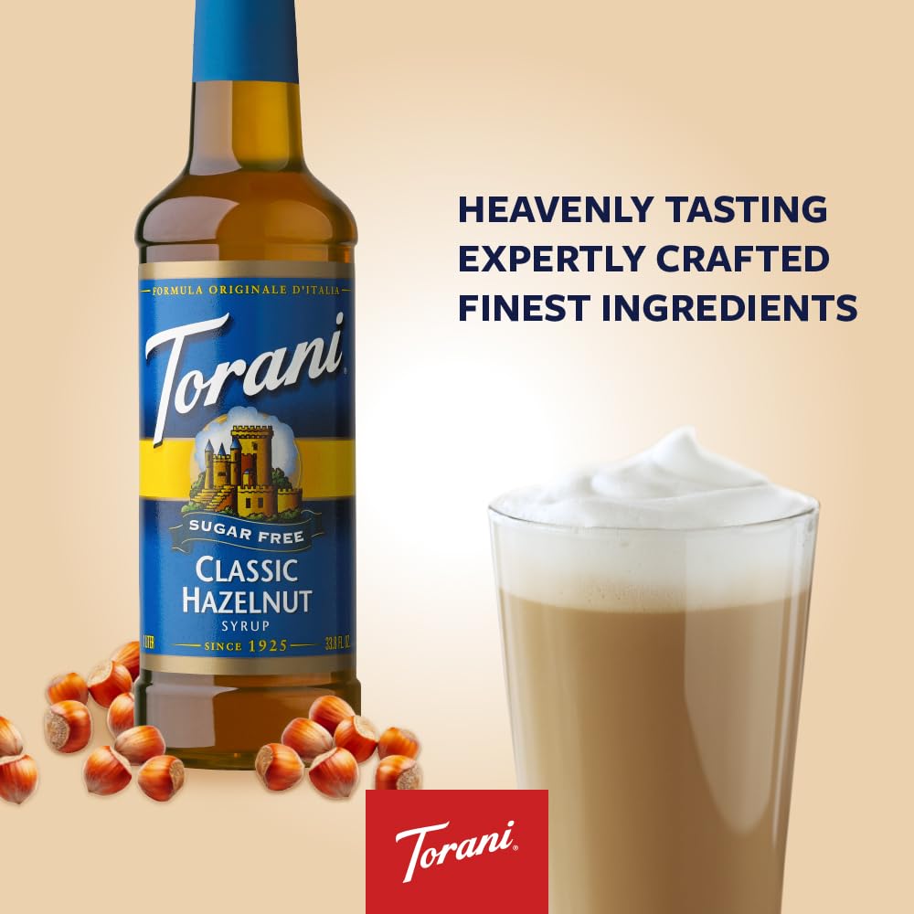 Torani classic hazelnut syrup