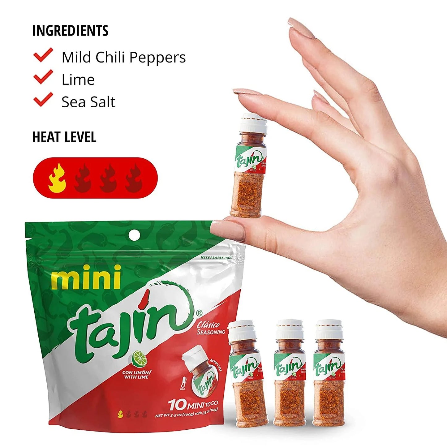 Mini Tajin, Condimento de Frutas
