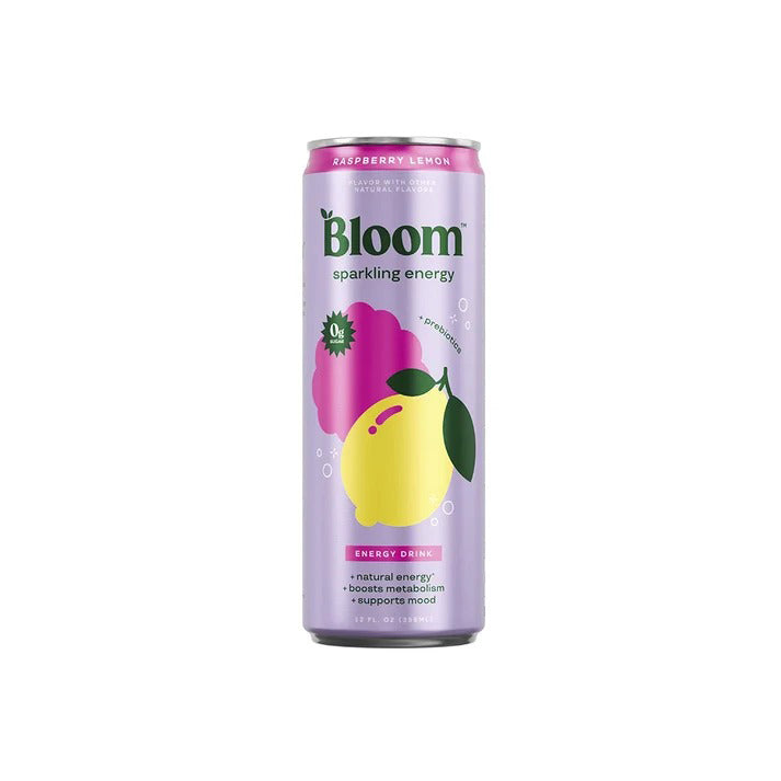Bloom Sparkling Energy Raspberry Lemon