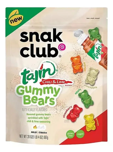 Snack Club Tajin ositos