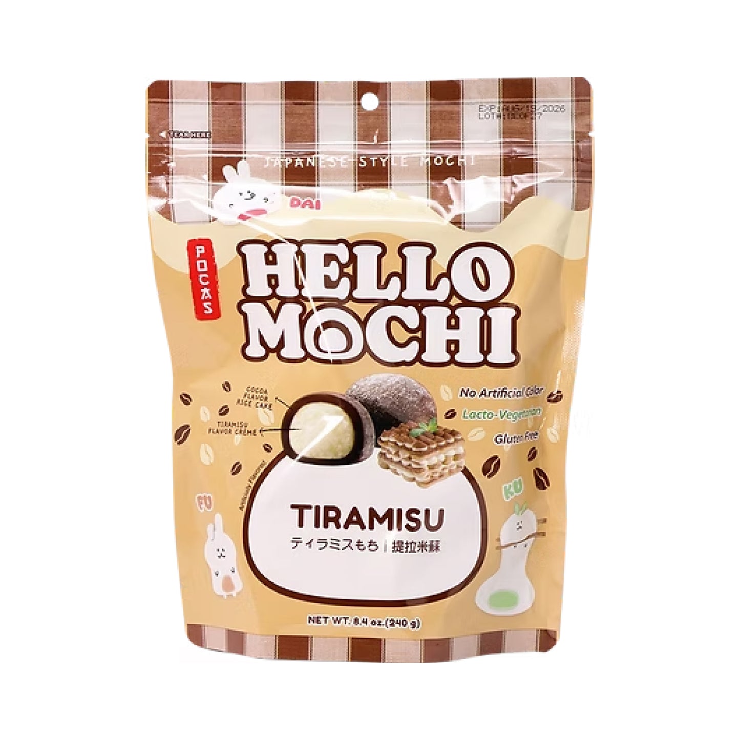 Hello Mochi Tiramisu