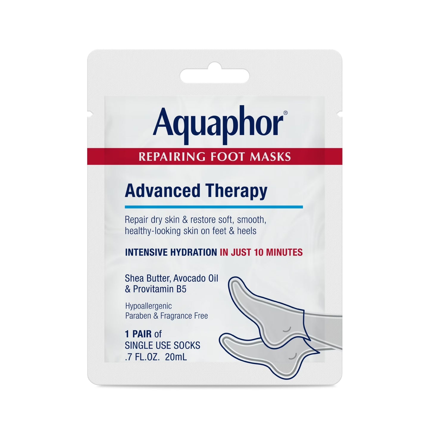 Aquaphor Mascarillas Reparadoras para Pies