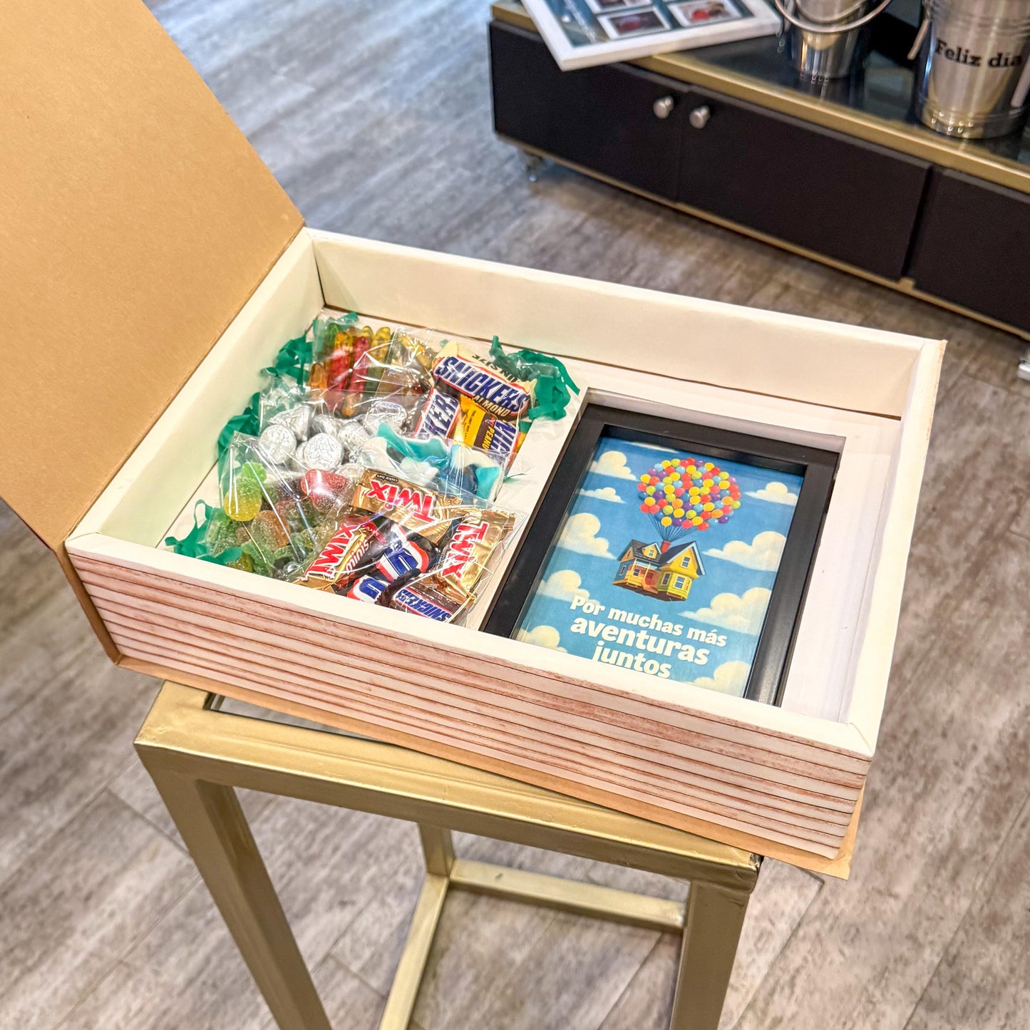 Caja tipo libro Up