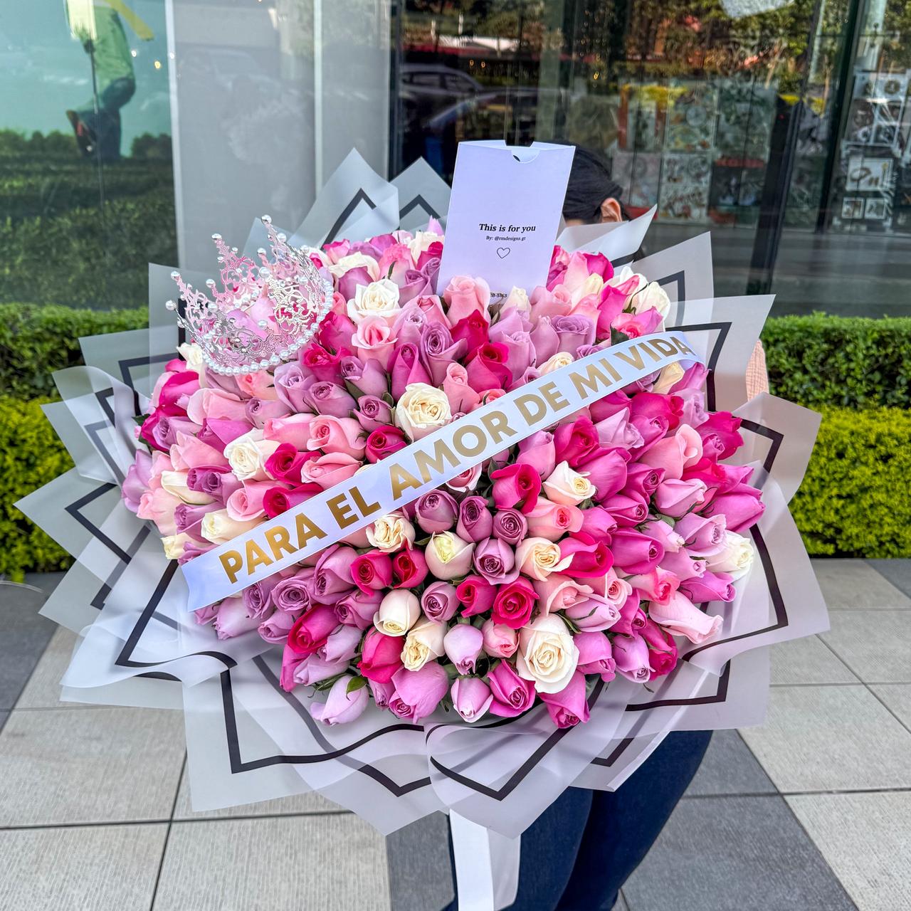 Ramo 200 rosas