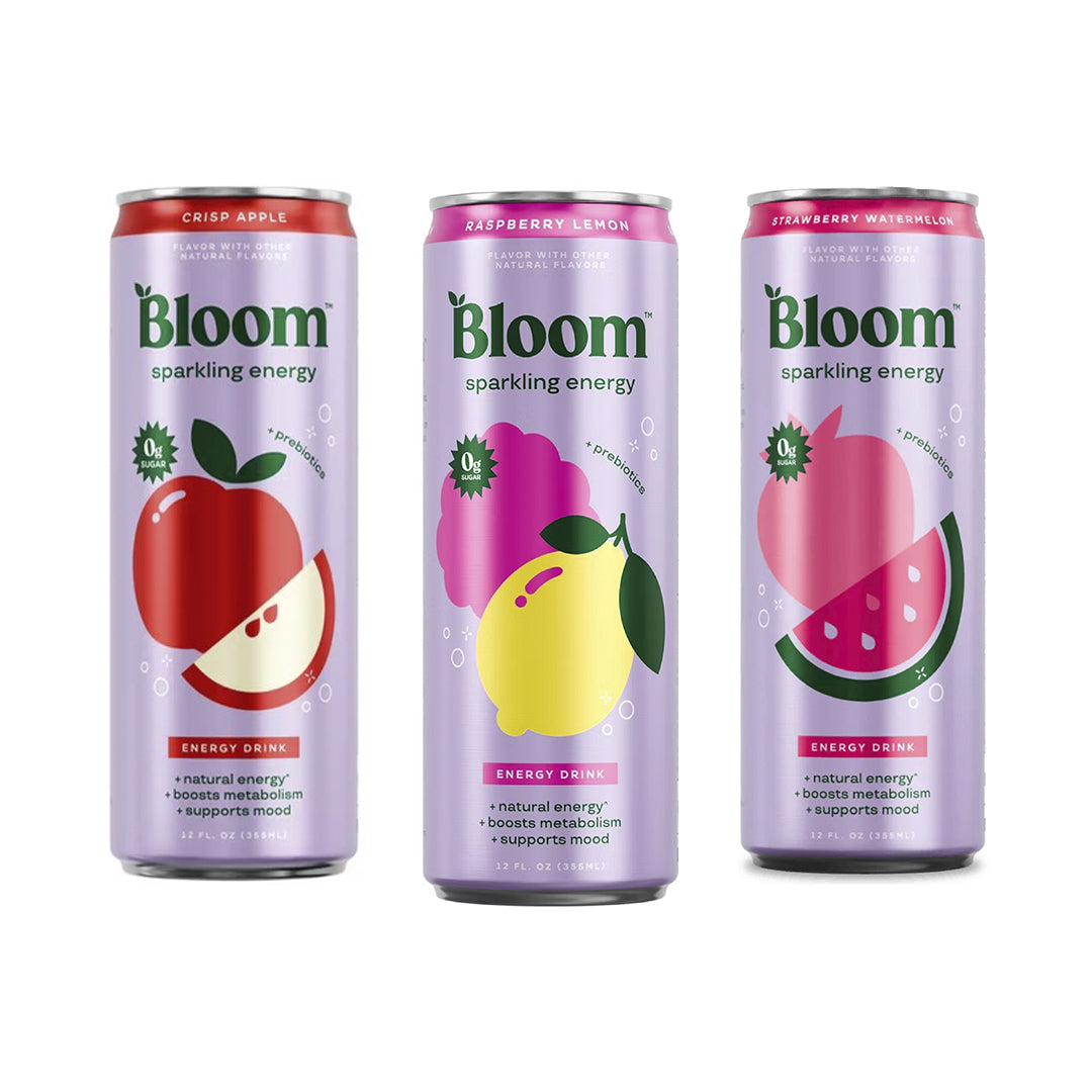 Bloom Nutrition Sparkling Energy, Lata de 12 Fl Oz, unidad