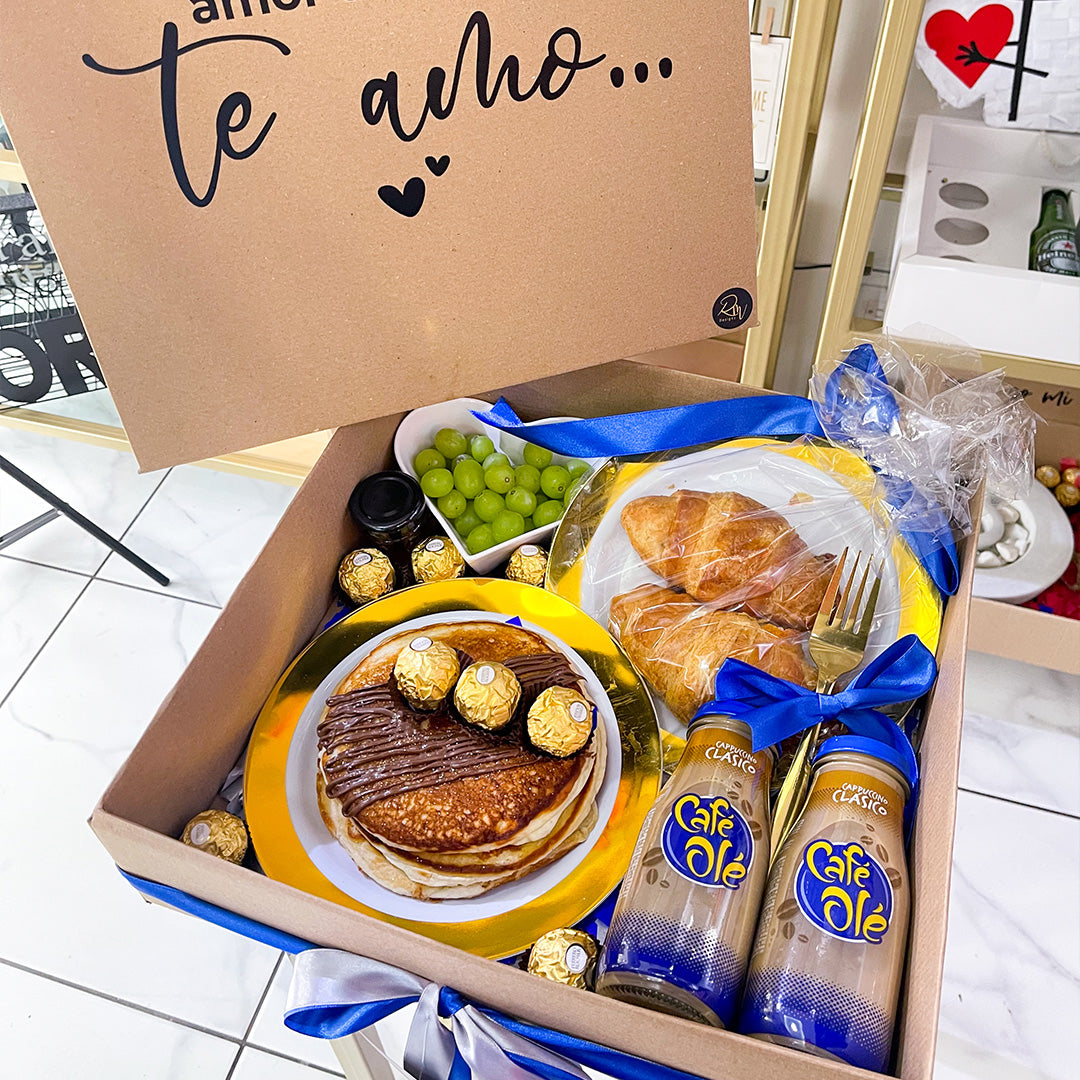 Caja con desayuno