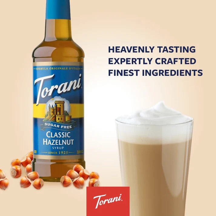 Torani classic hazelnut syrup