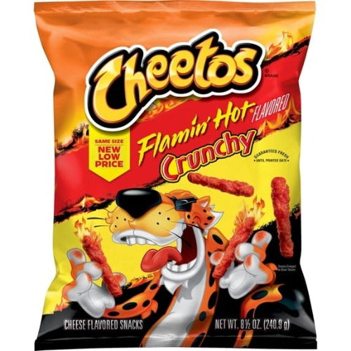 Snack Cheetos Flammin Hot Crunchy