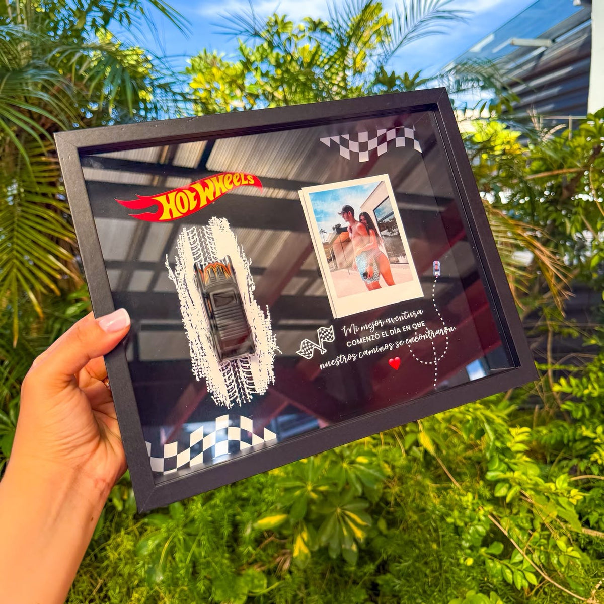 Cuadro encapsulado Hotwheels