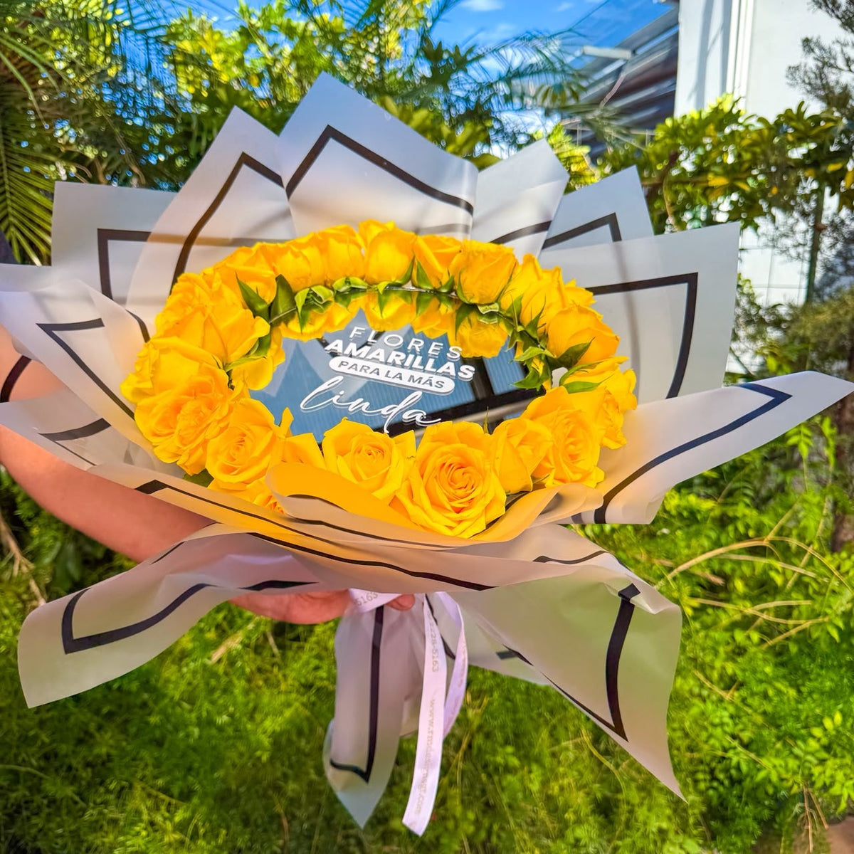 Rosas con espejo