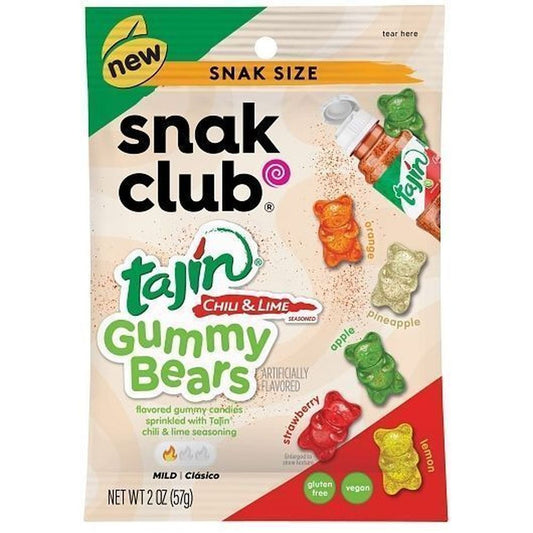 Snak Club Gummy Bears Con Tajin