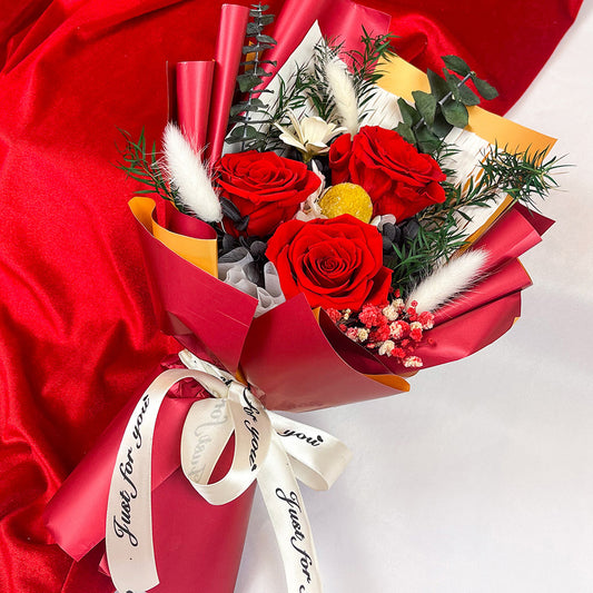 Ramo rosas preservadas