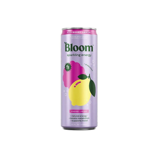 Bloom Sparkling Energy Raspberry Lemon