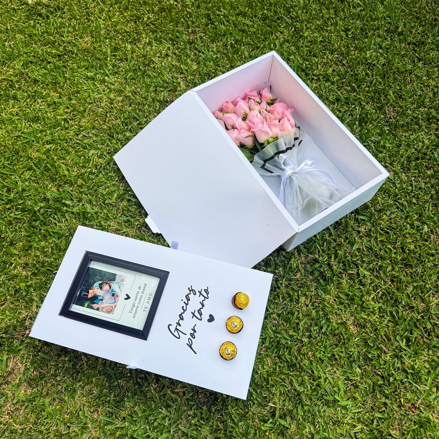 Caja de rosas premium