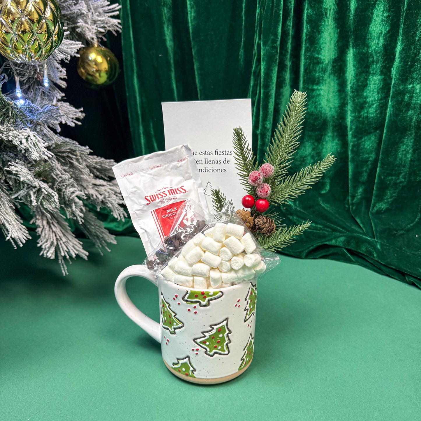 Taza decorada