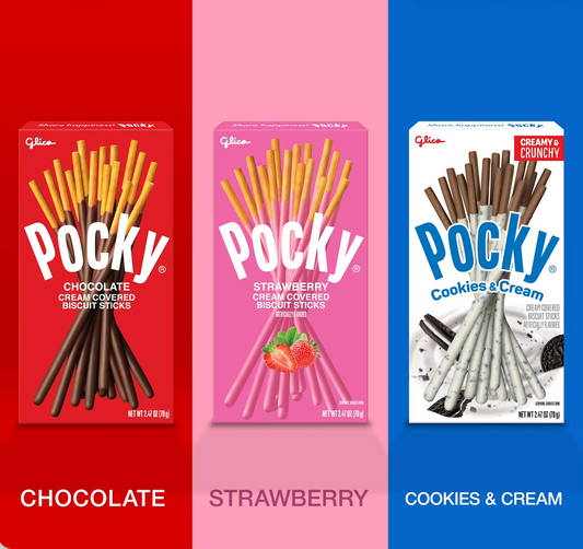 Glico Pocky Palitos de Galleta Cubiertos de Chocolate