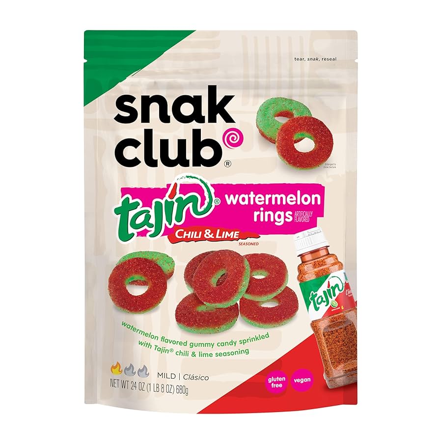 Snack Club Tajin Aros de sandia