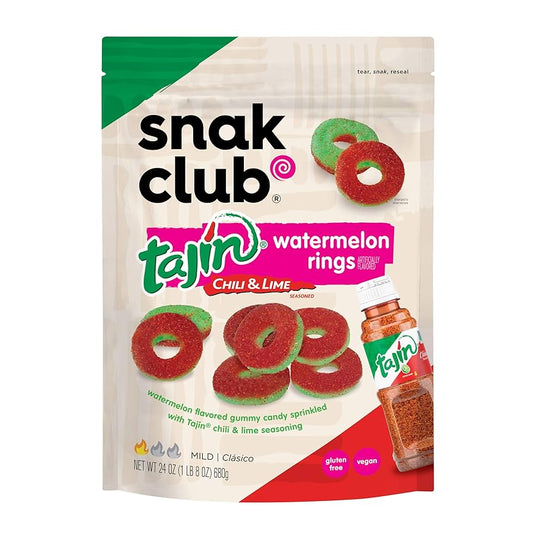 Snack Club Tajin Aros de sandia