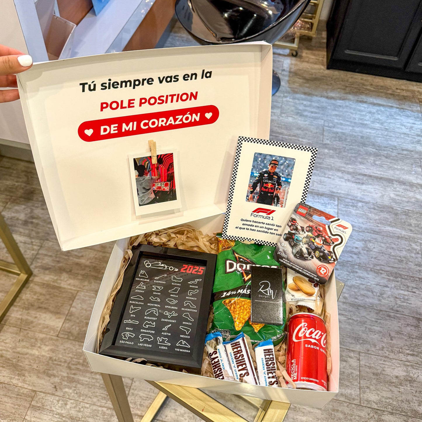 Caja Fórmula 1