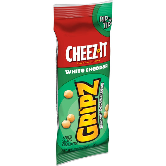Gripz Galletas Mini de Cheddar Blanco