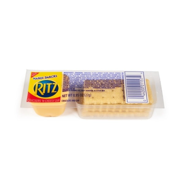 Handi-Snacks RITZ Packs de Snacks de Galletas y Dip