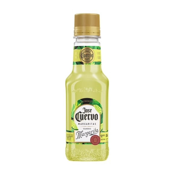 Jose Cuervo Margarita Auténtica Cóctel Clásico de Lima, Botella de de 200 ml, 9.95% alcohol