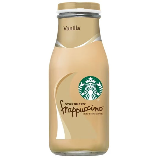 Starbucks Bebida de Café Helado Frappuccino de Vainilla, Botella de 9.5 fl oz