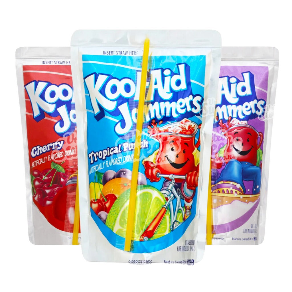 kool aid jammers Bebida con Sabor Artificial, bolsitas de 6 oz, unidad