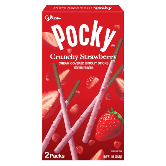 Pocky Crunchy Strawberry