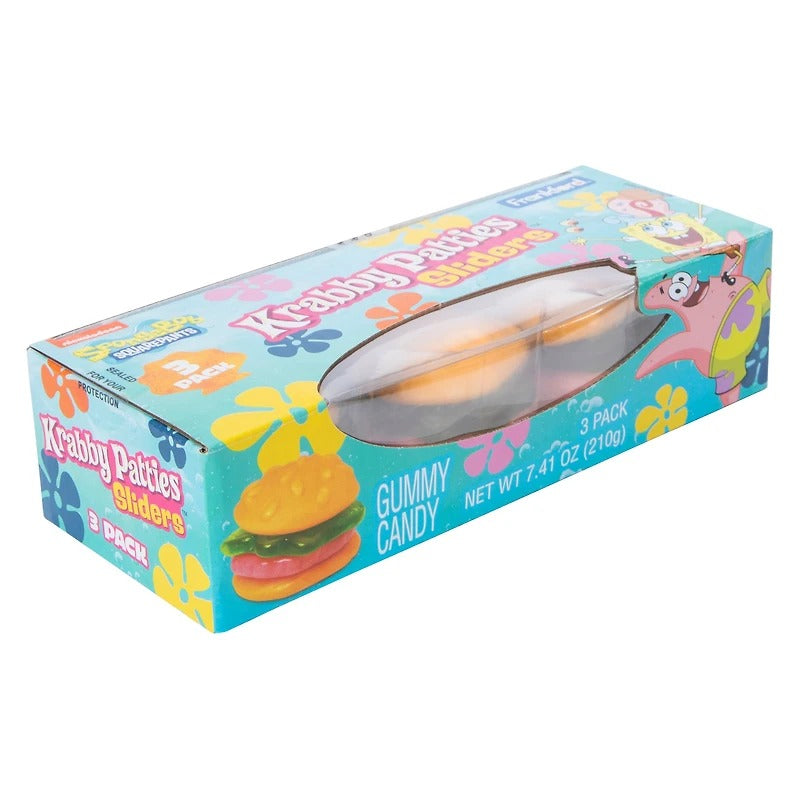 Spongebob Squarepants Krabby Patty Gummy Candy Sliders 3