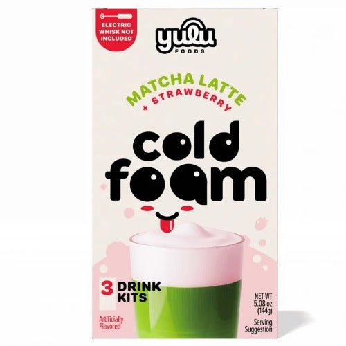 BOBA Yulu Matcha Latte Strawberry