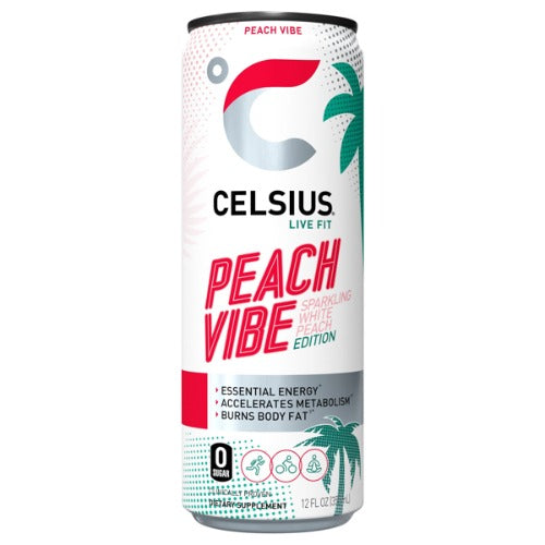 Celsius Peach Vibe