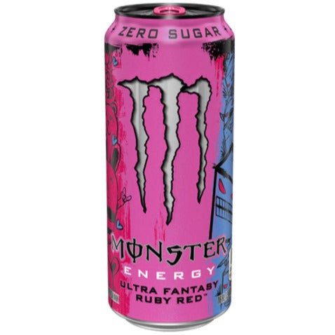 Monster Energy Ultra Fantasy Ruby Red ZERO SUGAR