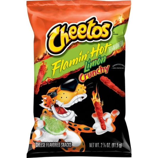Snack cheetos flammin hot