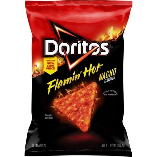 Snack Doritos Flammin Hot Nacho