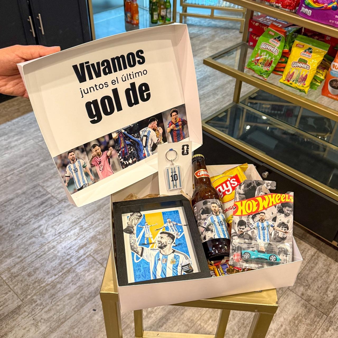 Caja Messi
