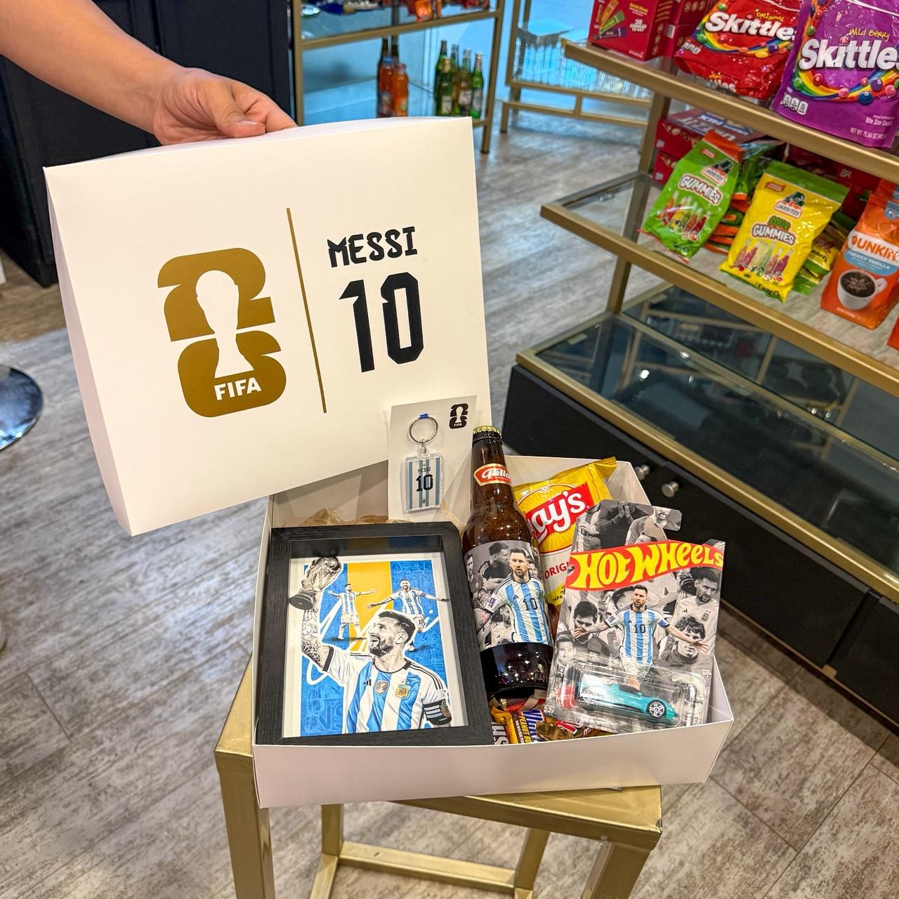 Caja Messi