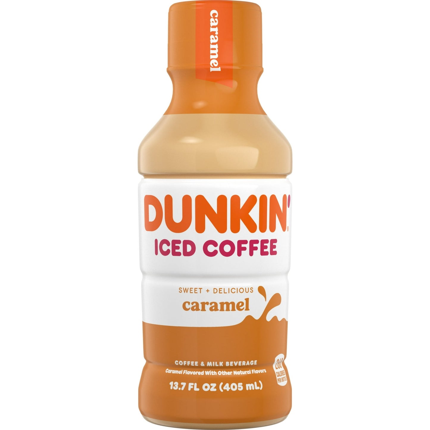 Dunkin' Botella de Caramelo de Café Helado 13,7 fl oz