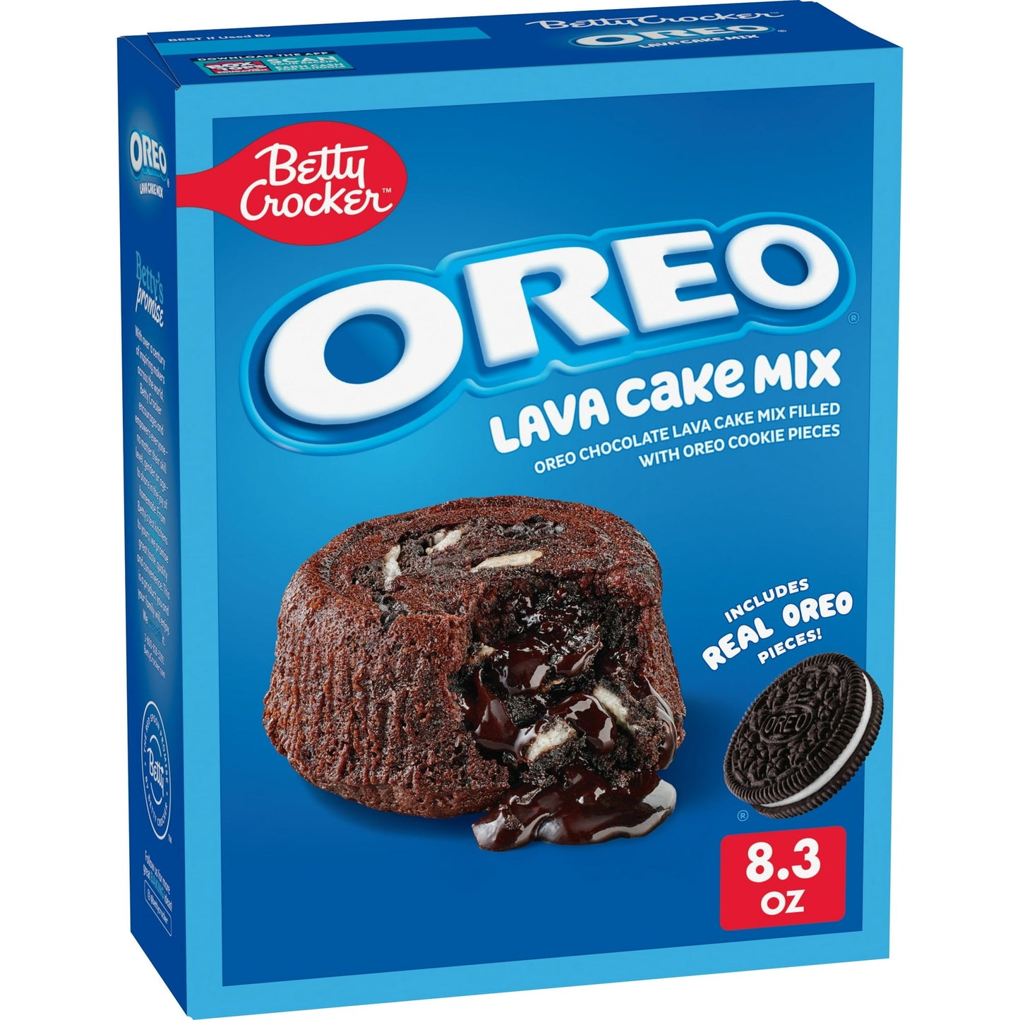 OREO Mezcla para Pastel de Lava Mezcla para Pastel de Chocolate con Trozos de Galleta OREO, 8.3 oz