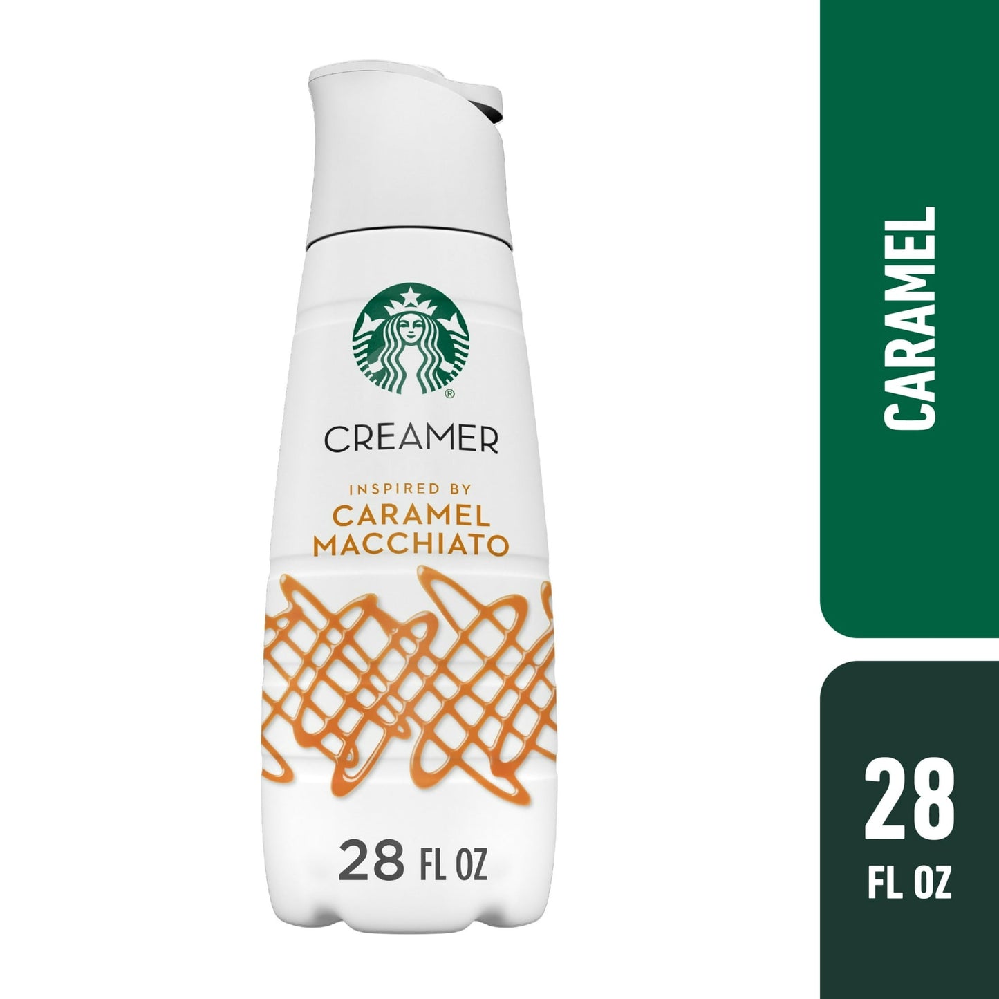 Starbucks Caramel Crema para Café con Sabor Caramel Macchiato, 28 fl oz