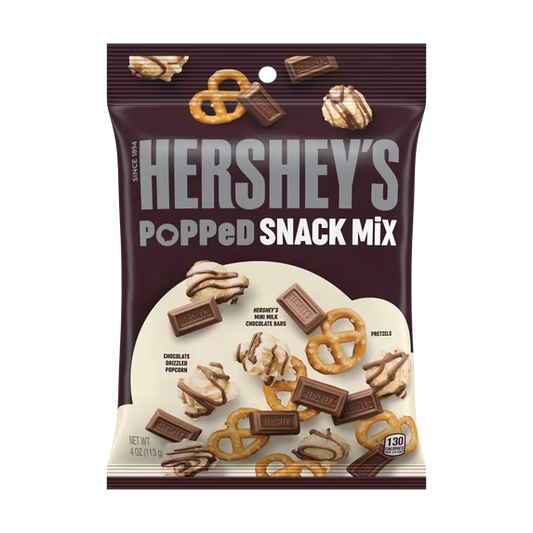 Hershey's , Mezcla de Botanas de Palomitas Infladas y Chocolate con Leche, 4 oz