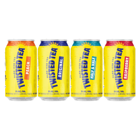 Twisted Tea Té Helado, Lata de Aluminio de 12 fl oz