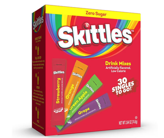 Bebida en Polvo Skittles sin Azúcar