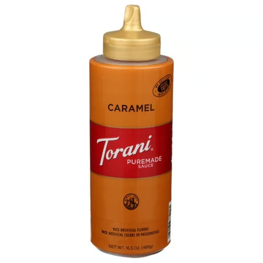 Torani Salsa Pura con Sabor a Caramelo
