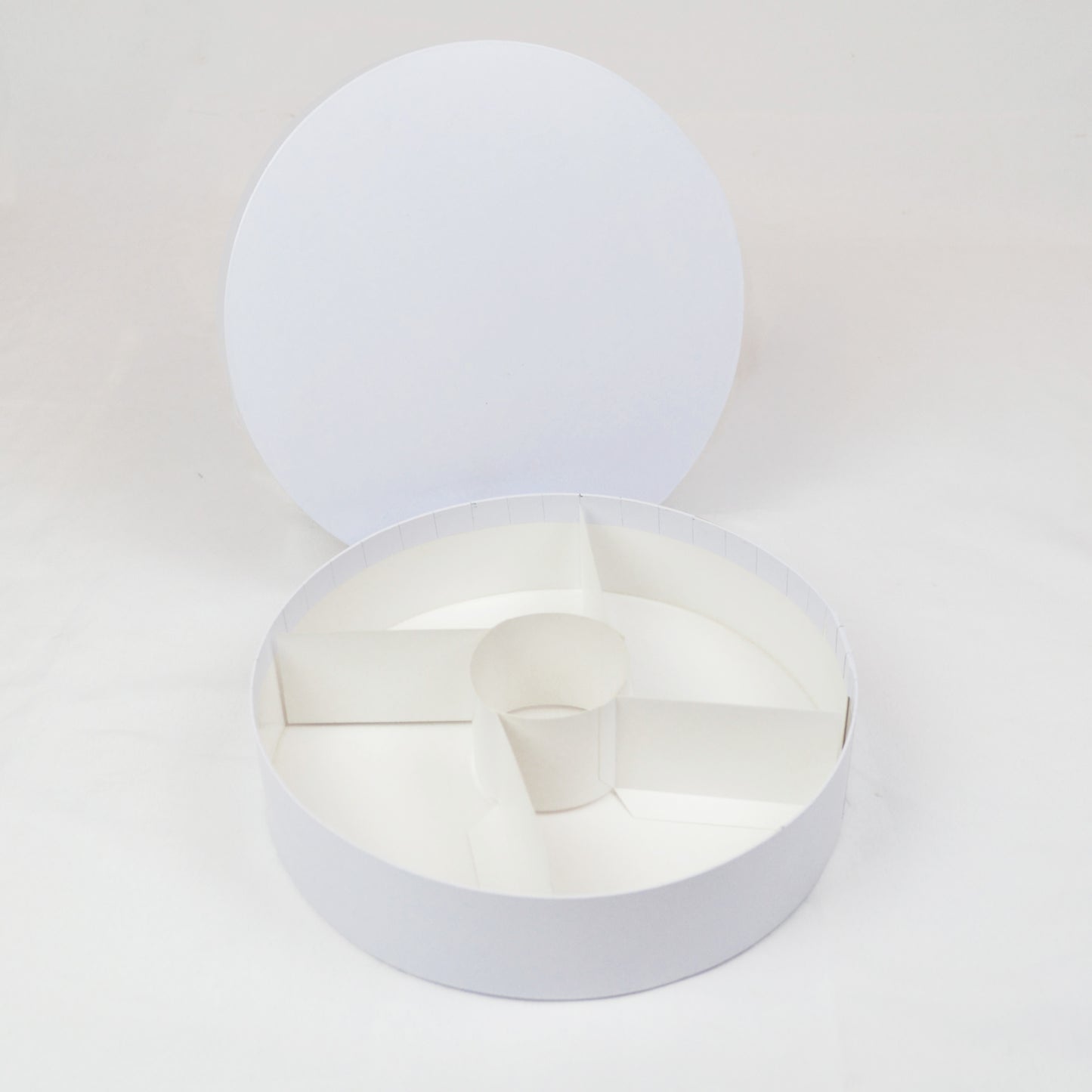 Caja redonda baja